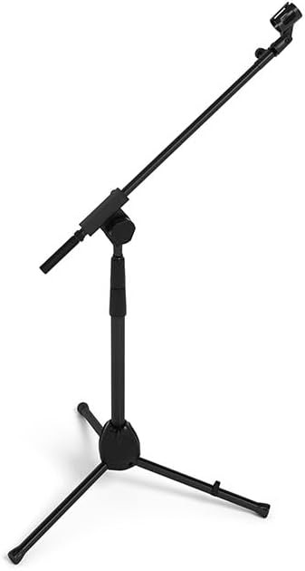 Kellards PST2 Adjustable Microphone Stand with Telescopic Boom Arm - Black