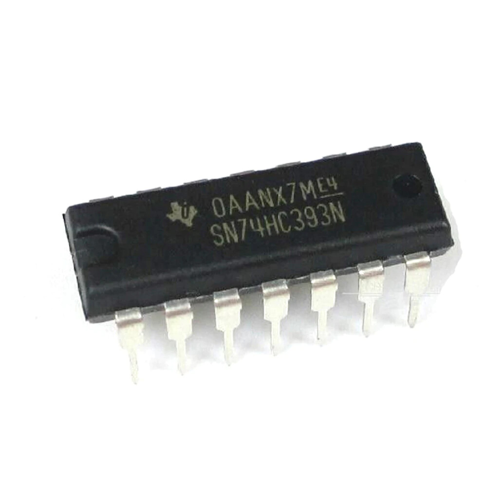 SN74HC393N Dual 4-Bit Binary Counter Integrated Circuits