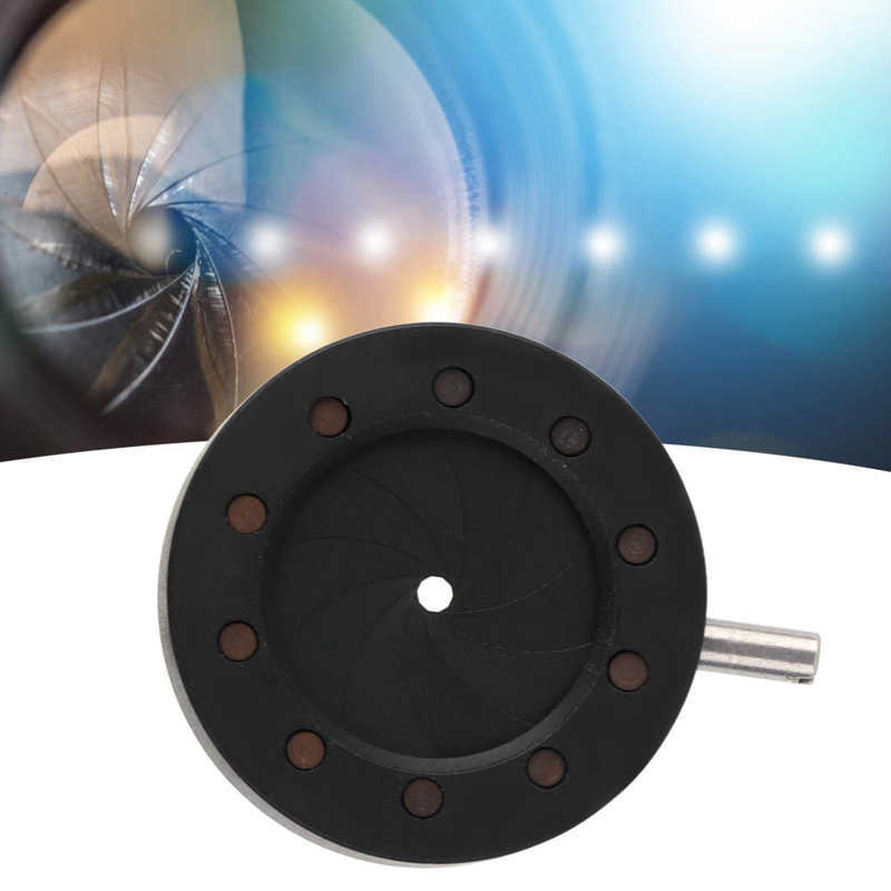 1-12mm Mechanical Iris Aperture Adjustable Diaphragm Camera Microscope Module