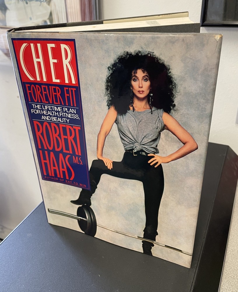 Cher Signed Book "Forever Fit" Auto with B&E Hologram