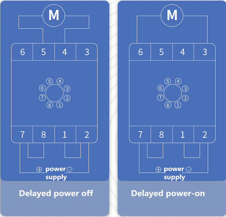 Time delay relay small power-off controller JSZ3A-E 220VAC 5-60s/10min/60min/6h
