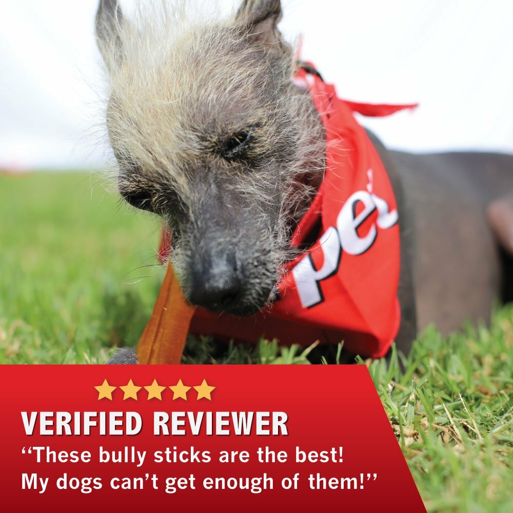 All Natural Bully Steer/Regular Sticks 4 inch FDA & USDA APPROVED-BRC CERTIFIED