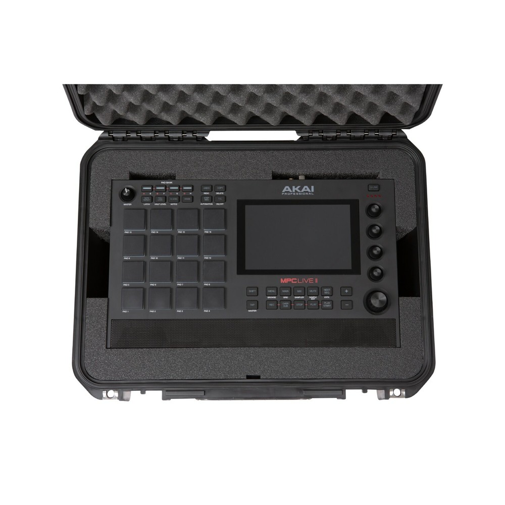 SKB ISeries Injection Molded Case For Akai MPC Live II Sampler/Sequencer
