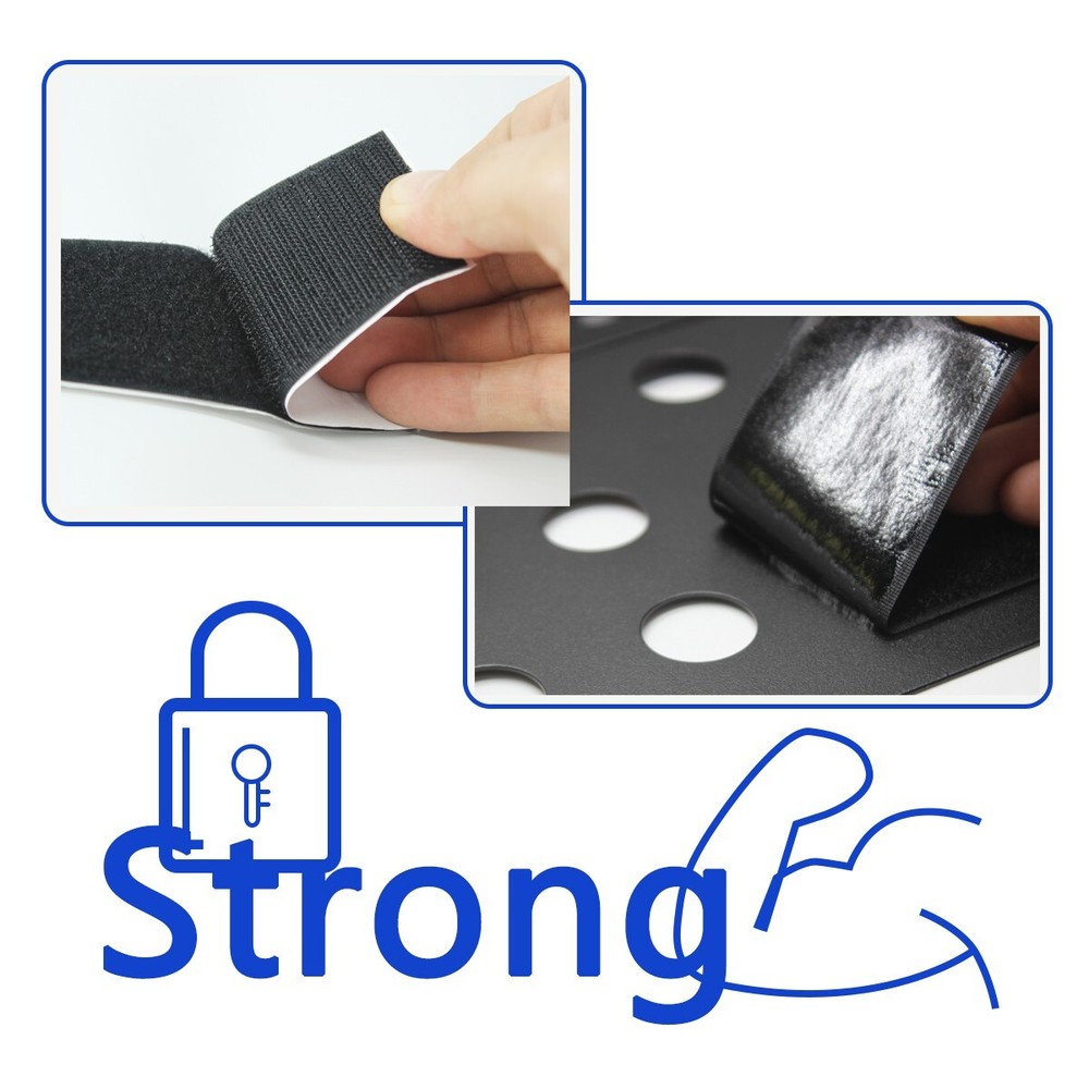 Hook and Loop Tape Length 6.6FT width 1.96Inch Adhesive Mounting Tap For Effects
