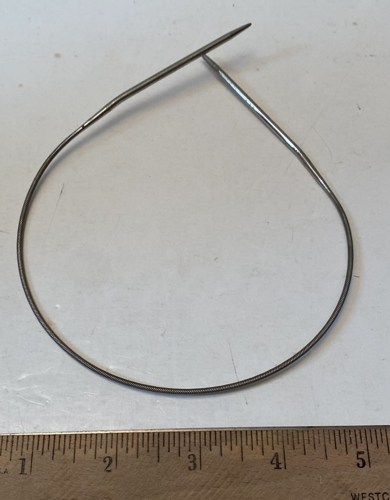 NOS - Boye Circular Knitting Needle Pin - Size 2 - 16 Inch