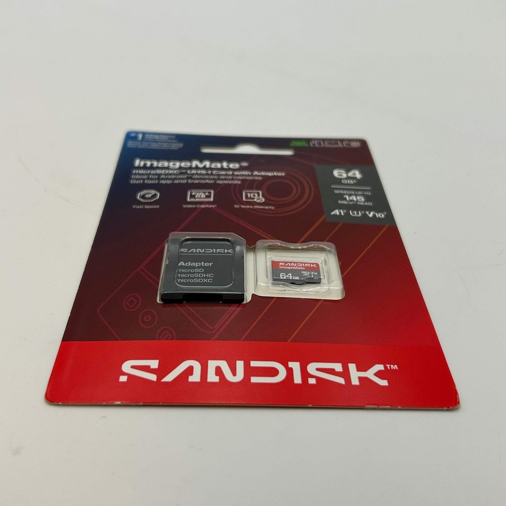 SanDisk ImageMate 64GB Accessory Black New In Box