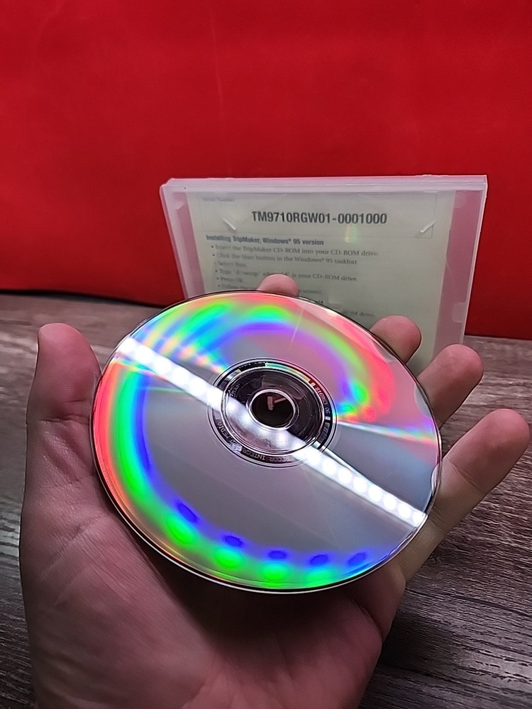 RAND McNALLY Trip Maker 1997 Edition CD-ROM w/ Manual