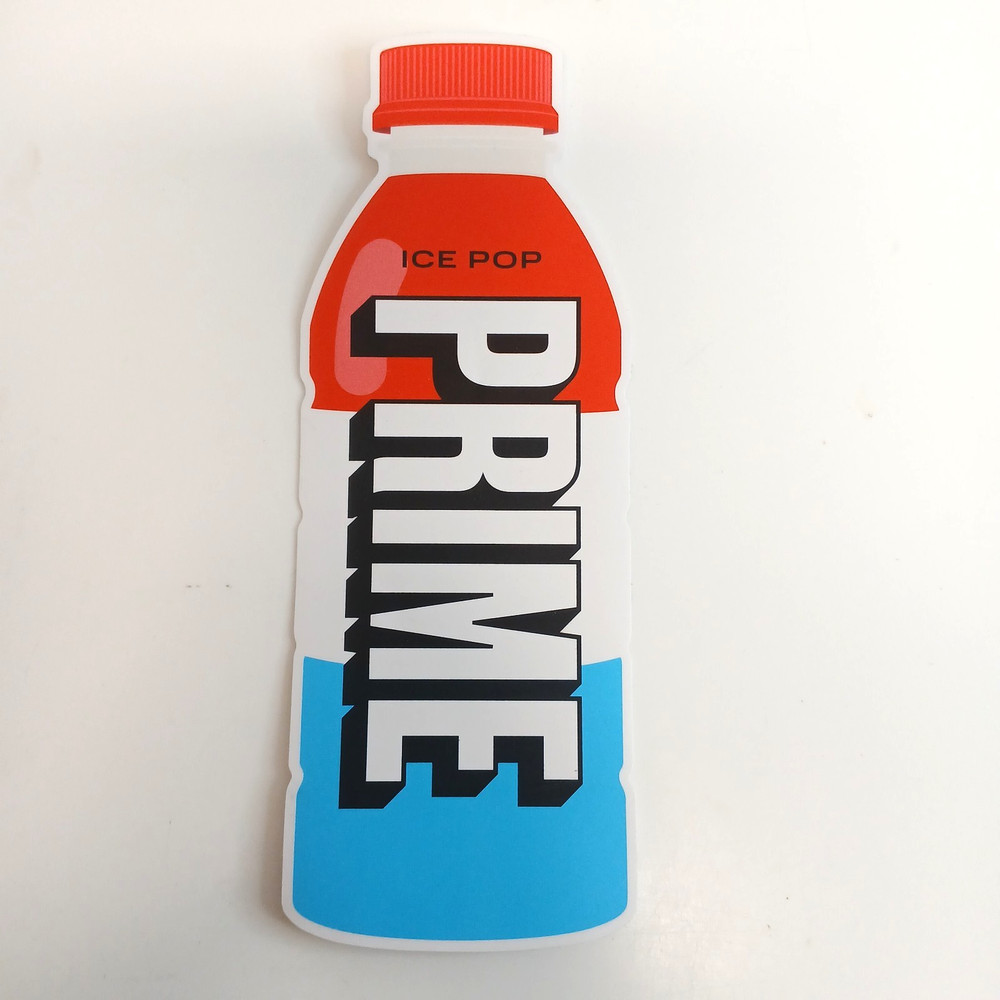 Prime Hydration Ice Pop Sticker 6.5" x 2.5"
