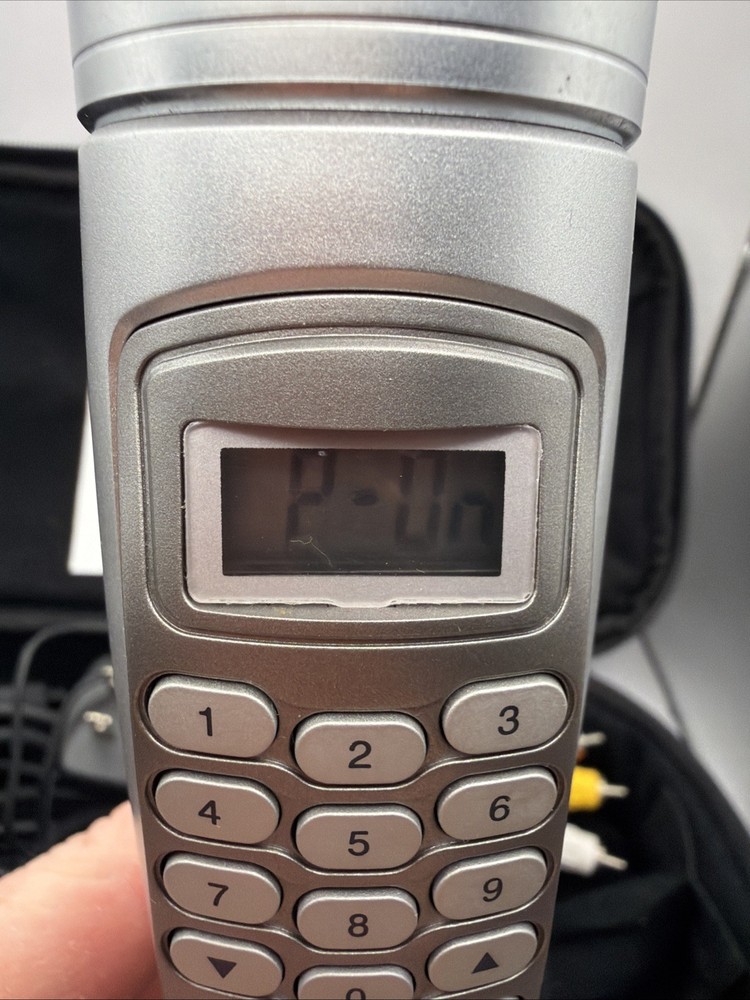 MAGIC SING ED-8000 Karaoke Microphone With Carry Case, Cables & CD Tested