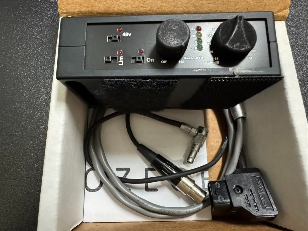 TWO  x  MOZEGEAR Mini Papi v2 “Alexa Mini” Mic Preamp – 48V Phantom Power