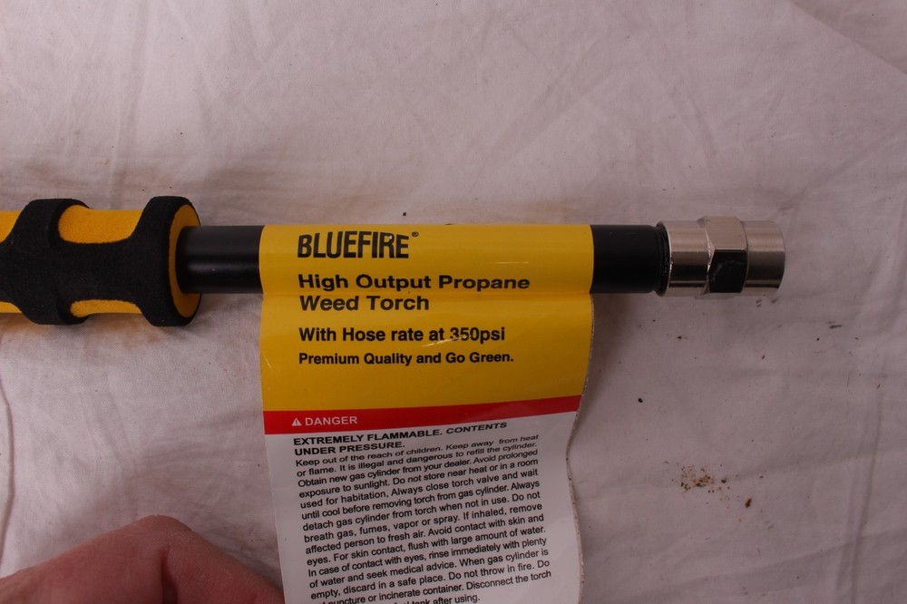 NEW Bluefire high output propane weed torch component