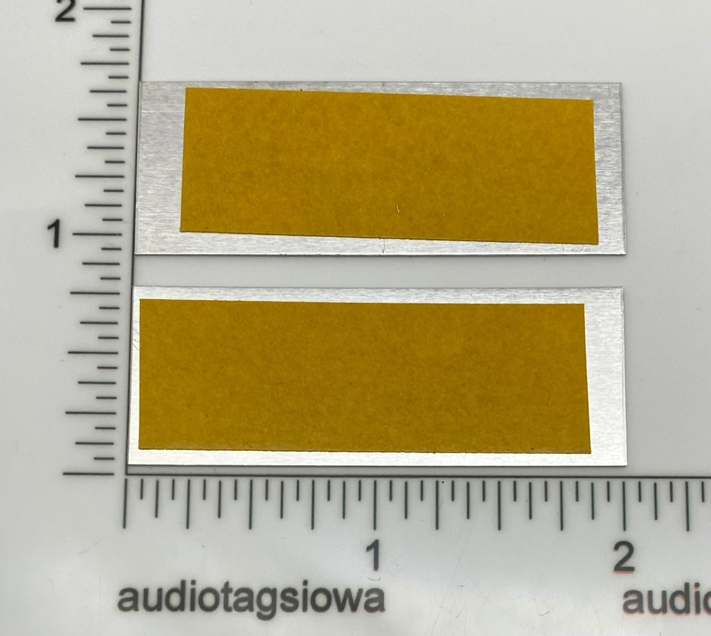 Translinear Speaker Badge Logo Emblem Custom PAIR Self Stick