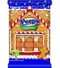 Peeps Marshmallow Gingerbread Men 3oz 6ct