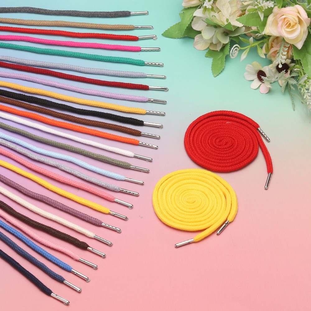 2pcs Drawstring Cords 51" Replacement Drawstring with Threader Beige