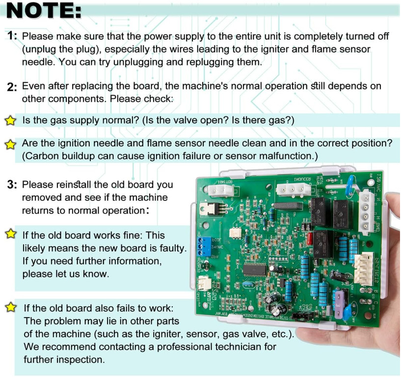 FDXLICB1930 FD Integrated Control Board Replacement Kit Compatible with Hayward