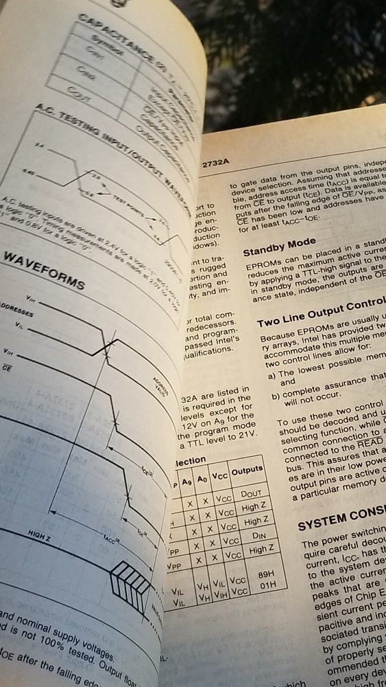 1 OR 2 VINTAGE ELECTRONICS BOOKS 1987 INTEL MEMORY COMPONENTS HANDBOOK