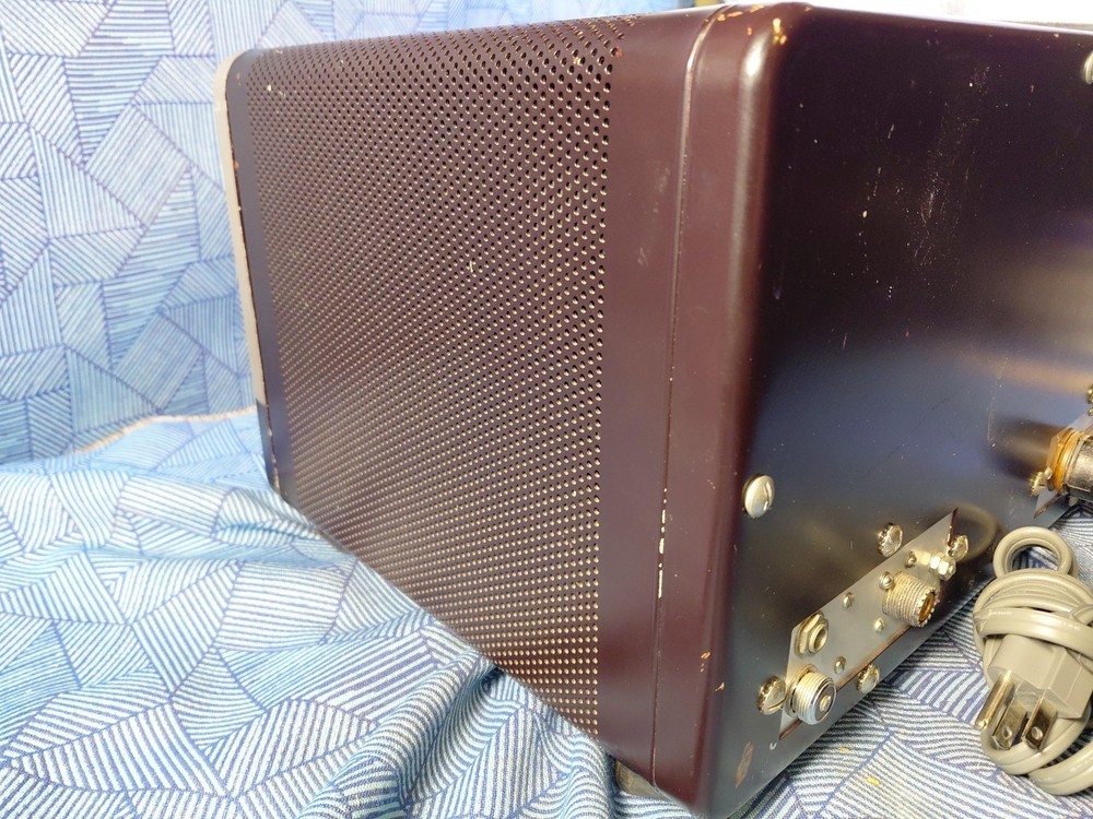 Johnson Viking Ranger Tube Transmitter Powers On Tubes Light Meter Works