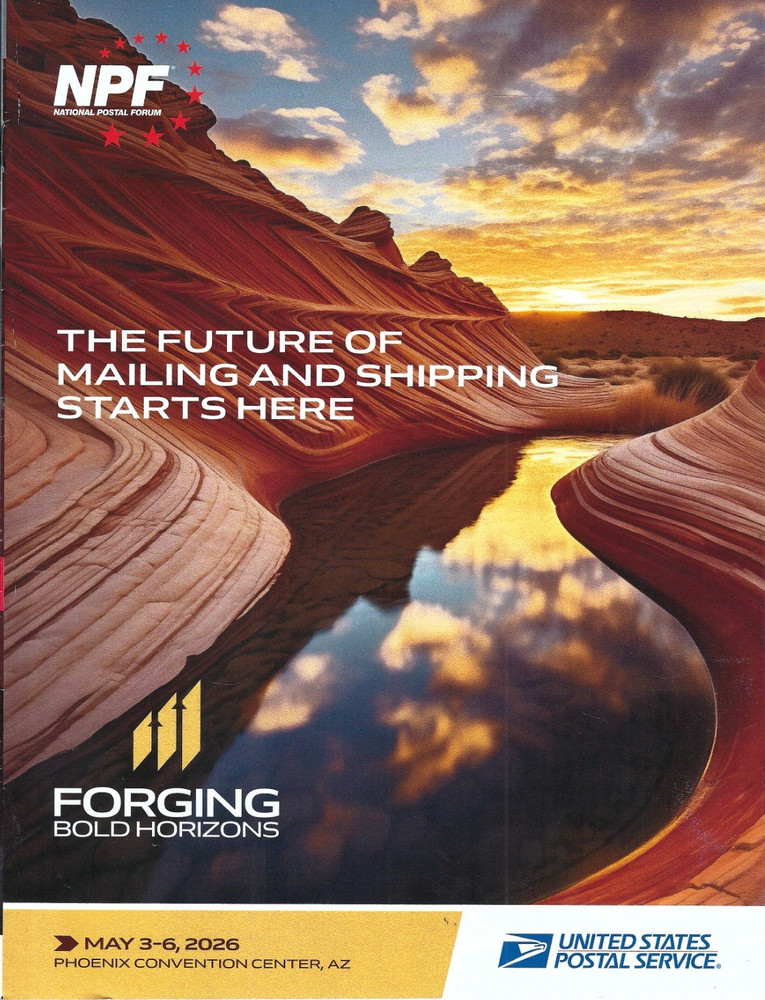 Program, National Postal Forum, May 3-6 2026 Phoenix Convention Center, AZ
