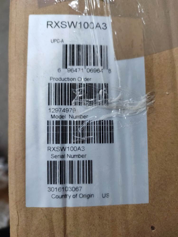 Generac RXSW100A3 Automatic Smart Transfer Switch