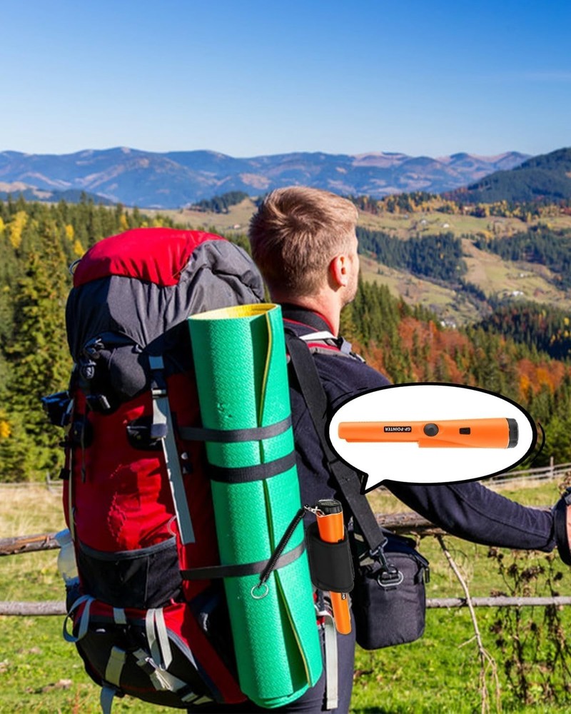 Metal Detector Pinpointer - Professional Waterproof Handheld Pin Pointer Wand...