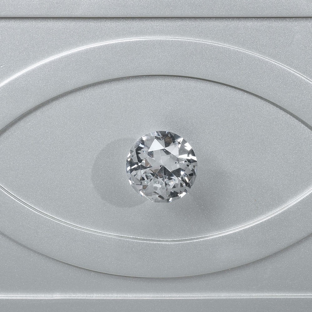 Silver Metallic 2-drawer Nightstand