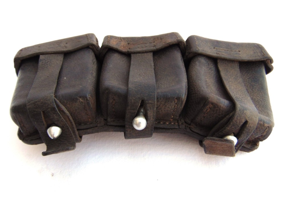 WWII German K98 Ammo Pouch by Marked and dated 1938.