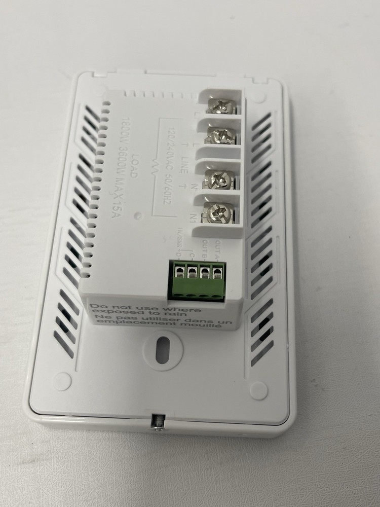 HEATIT ET-7A Touchscreen Programmable Thermostat with Voice Control