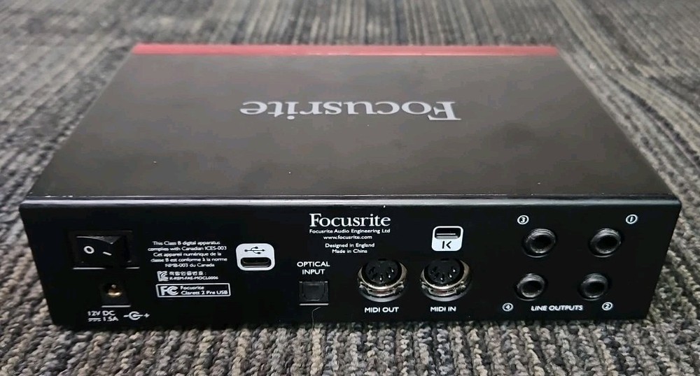 Focusrite Clarett 2.Pre USB Audio Interface