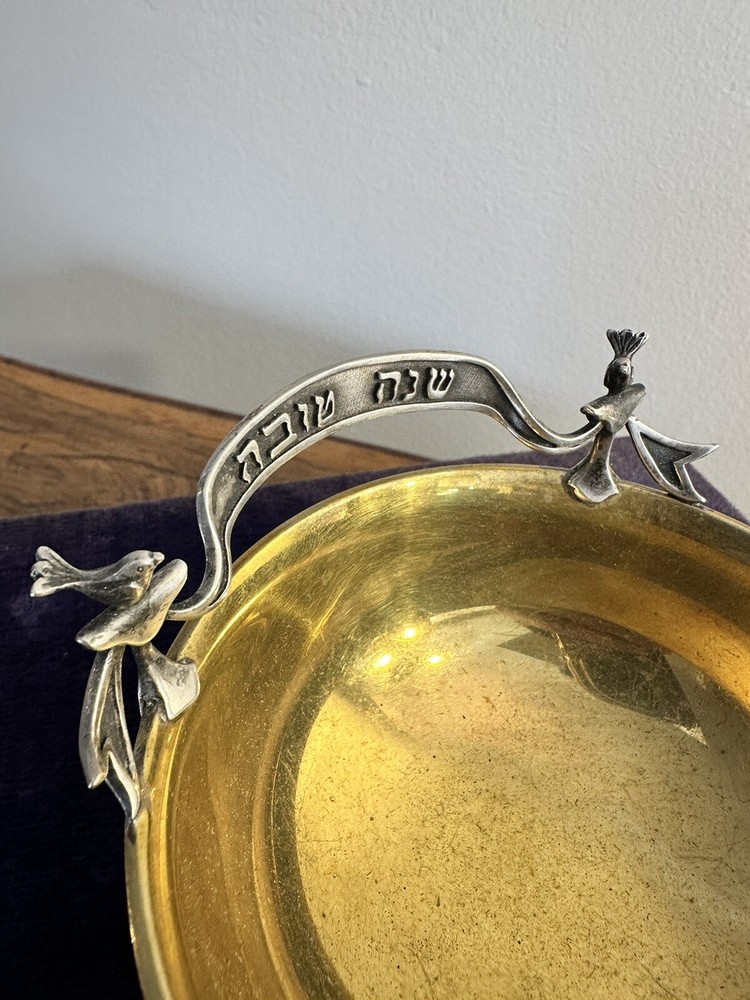 Silver Honey Dish by Dudik Swed