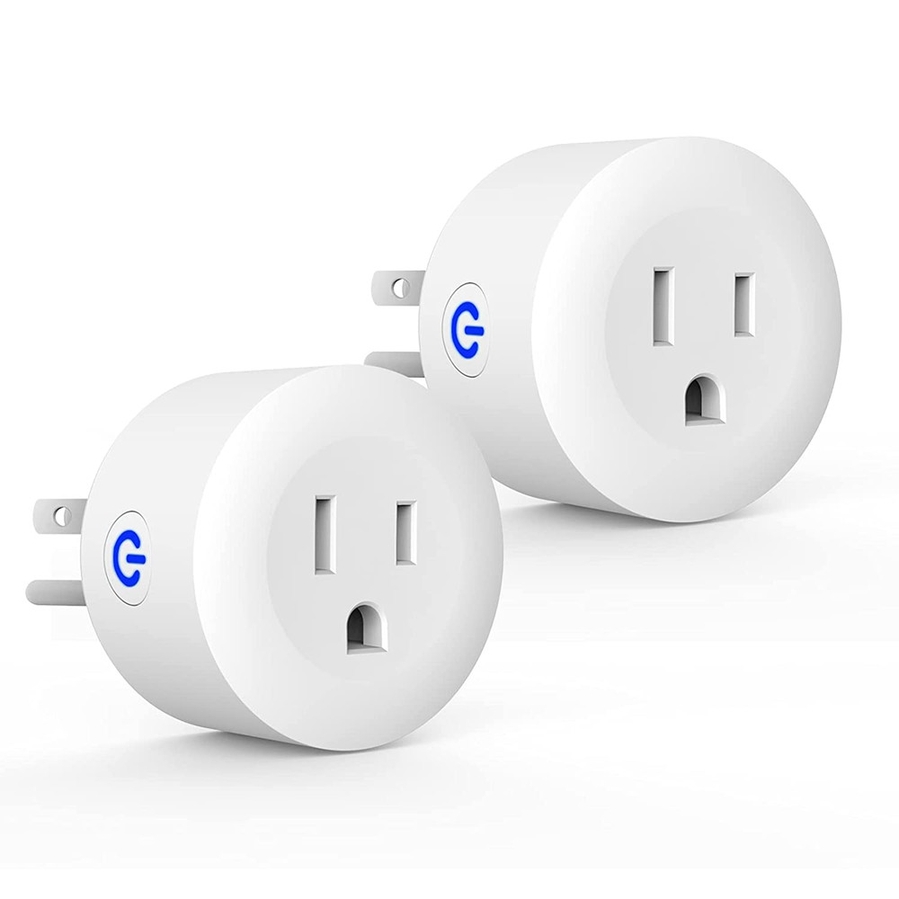 Smart Plug, Zigbee Switch Mini Smart Outlet Works with ST, , Echo (4Th Gen) Echo
