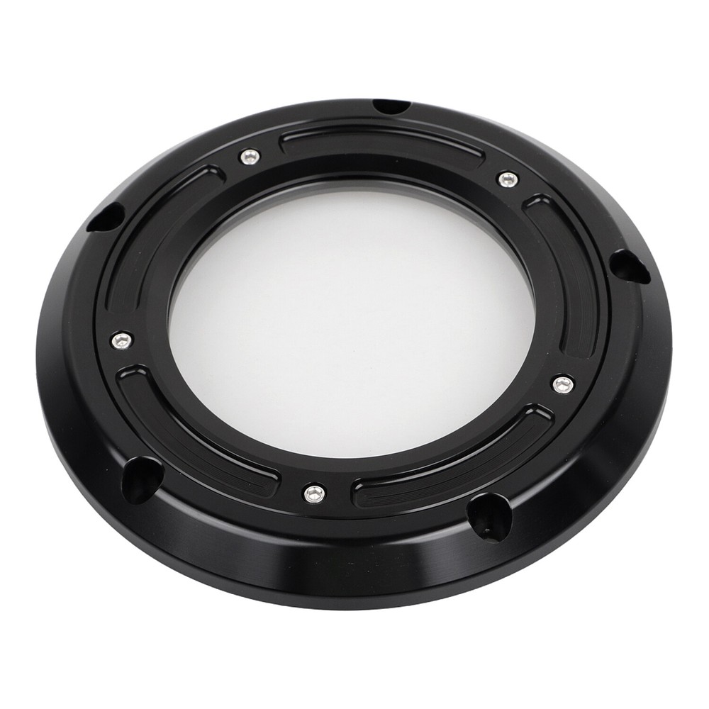 Black Engine Derby Timing Timer Cover For Harley Electra Road Tri Glide FLHTC