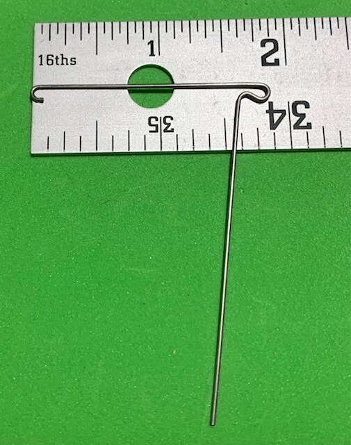 50 count, Spinnerbait Wire Forms, .034" diameter