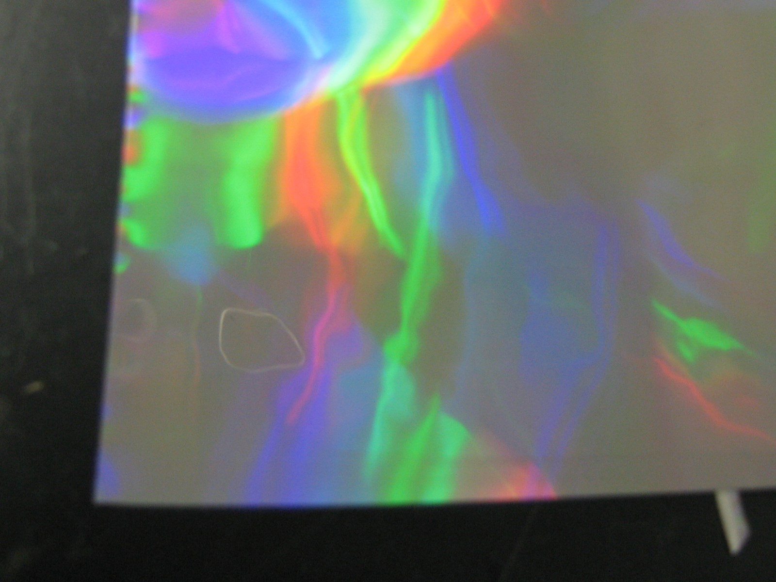 Holographic Rainbow Sign Vinyl, Pick Color & Size, Oil slick, Free S&H, OilSlick