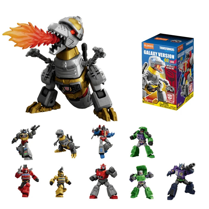 Blokees Transformers Galaxy Version 2 SOS Grapple Action Figure Model Kit