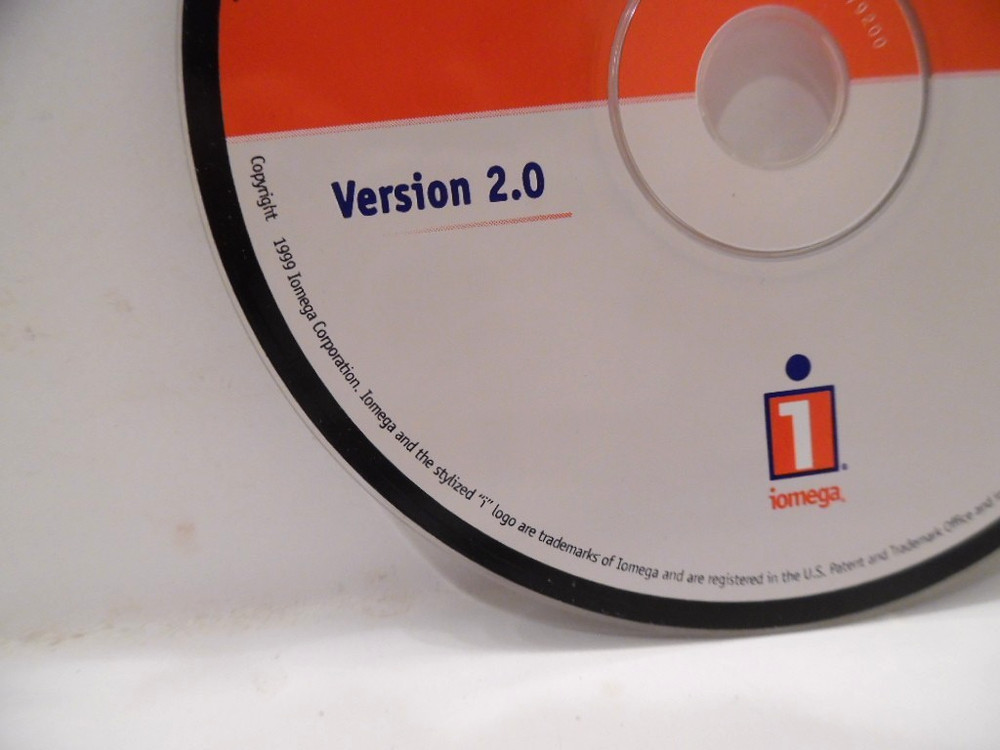 1999 iomegaware Version 2.0 CD Software