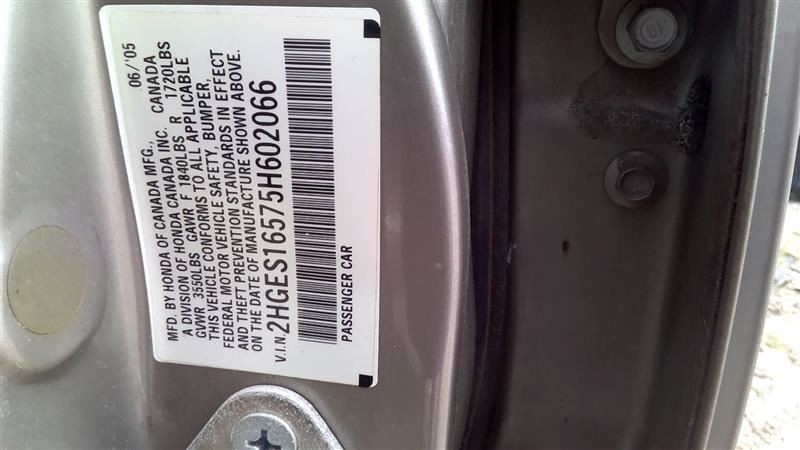 CIVIC 2005 High Mounted Stop Light 1036307351