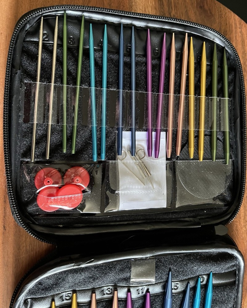 Vintage Boye Needlemaster Interchangeable Knitting Needle Set 13 Sizes No Cables