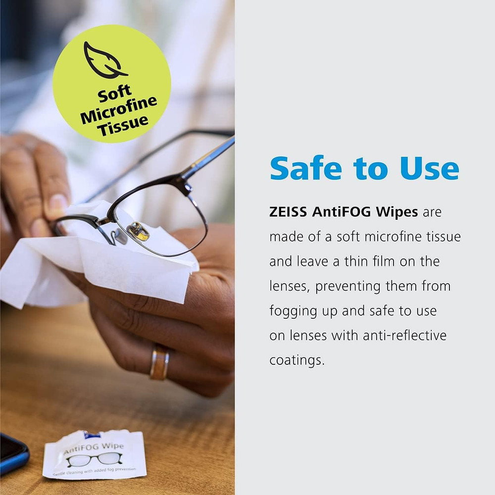 Antifog Wipes, 120 Count