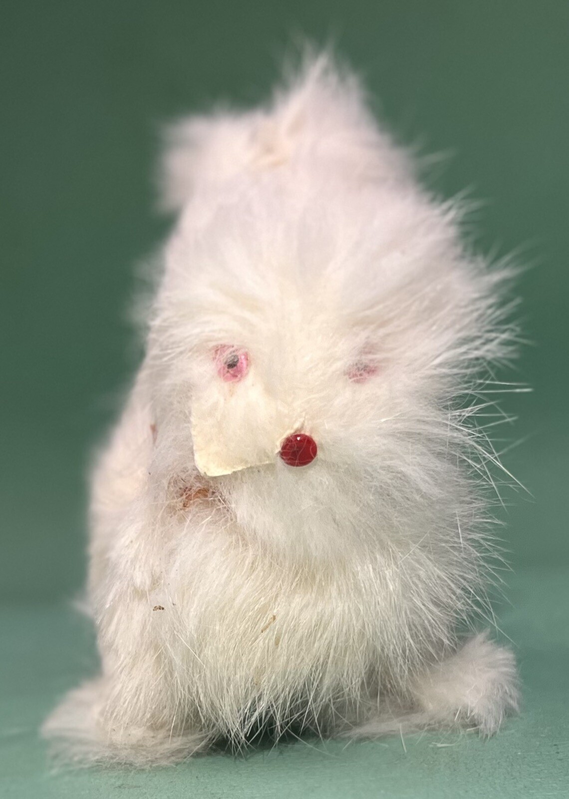 Vtg 1950's Jumping Rabbit Wind Up Toy, Made in Japan by TTT with Box, Works