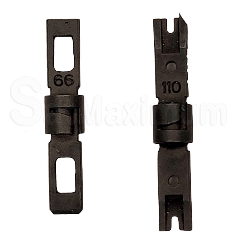 Replacement Blade Set 110/66 for Punch Down Tool Cat5e Cat6 LAN Network Wire