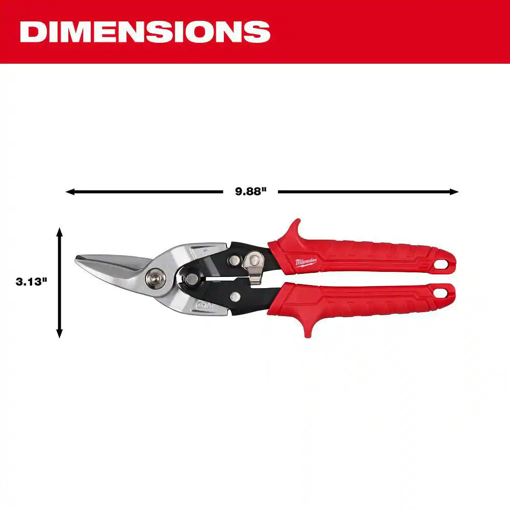 10 In. Left-Cut Aviation Snips