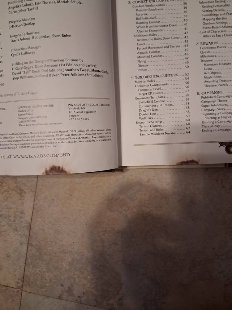 Dungeons and Dragons Dungeon Masters Guide 4th Edition