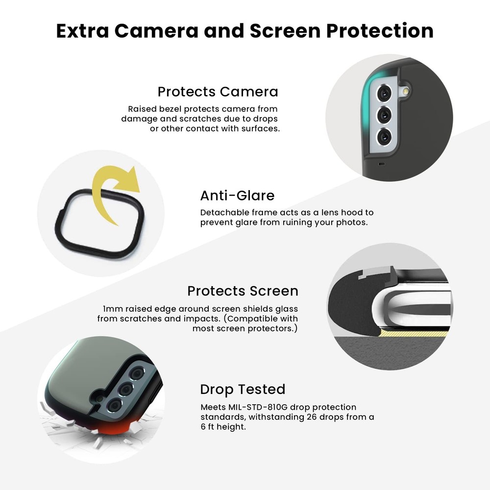 iFace First Class Case for Galaxy S22 Plus - Cute Shockproof Dual Layer