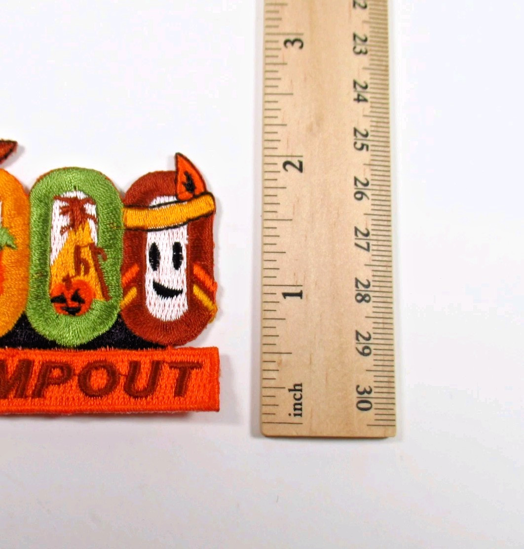 YMCA Indian Guides Fall Campout 2000 Patch Vintage Embroidered Sew On