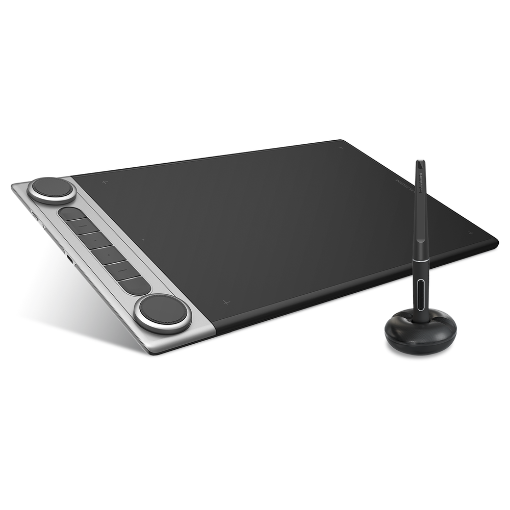 HUION Inspiroy Dial 2 Bluetooth Wireless Graphics Drawing Tablet with Dual Dials