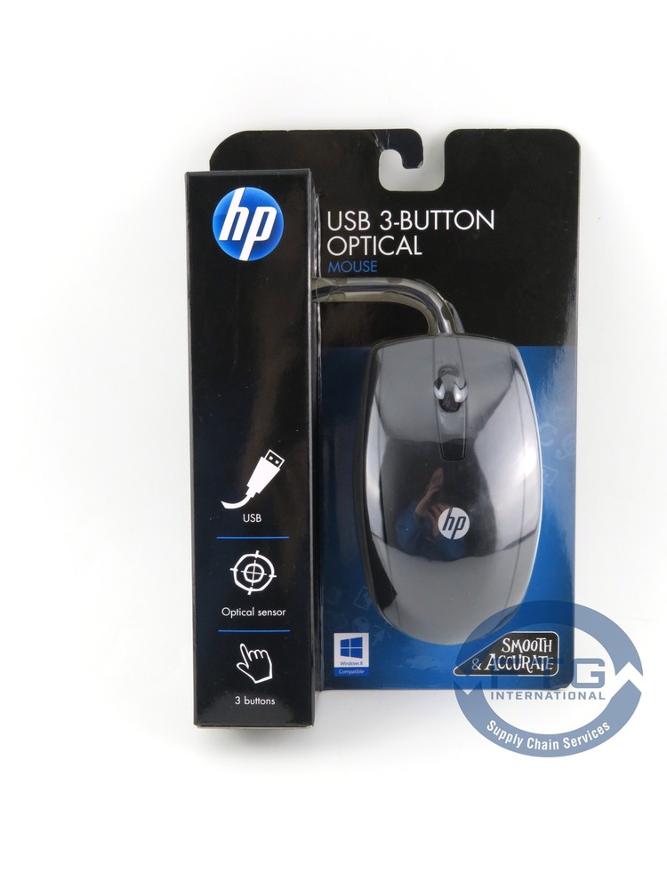 533150-001 HP USB 3-button optical mouse