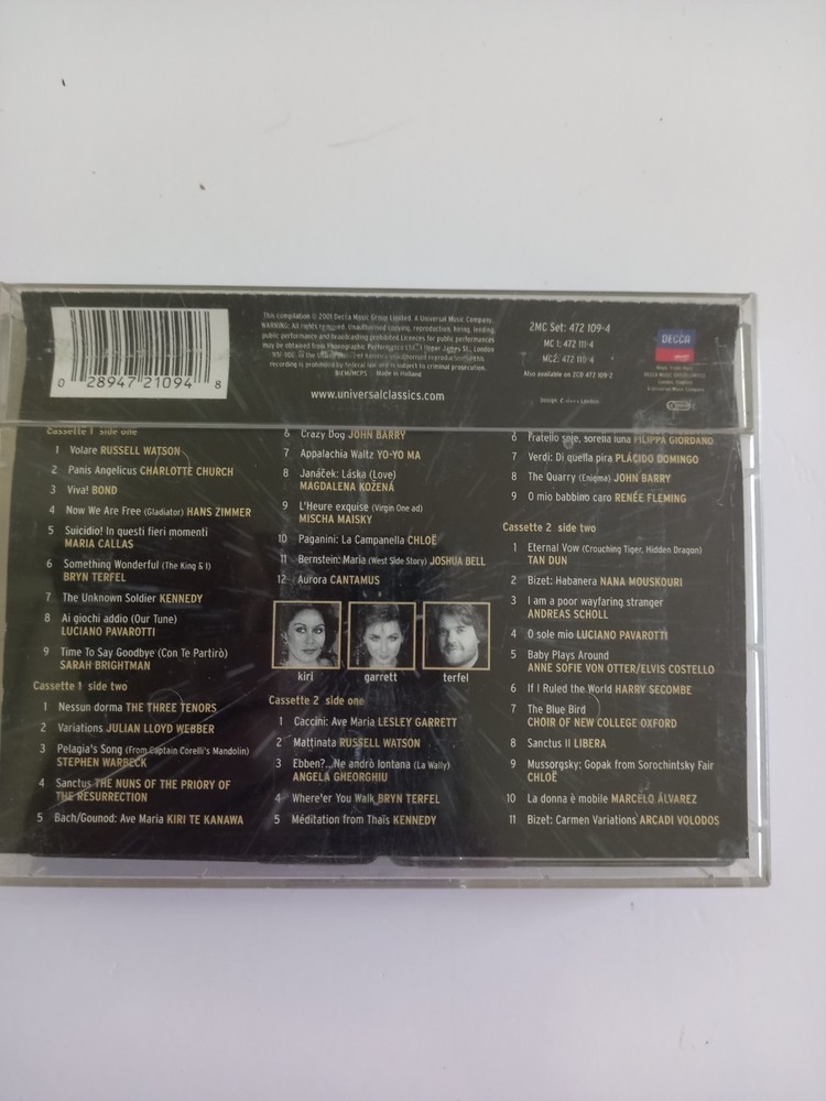 Classics 2002 - Double Cassette Tape Album - Decca