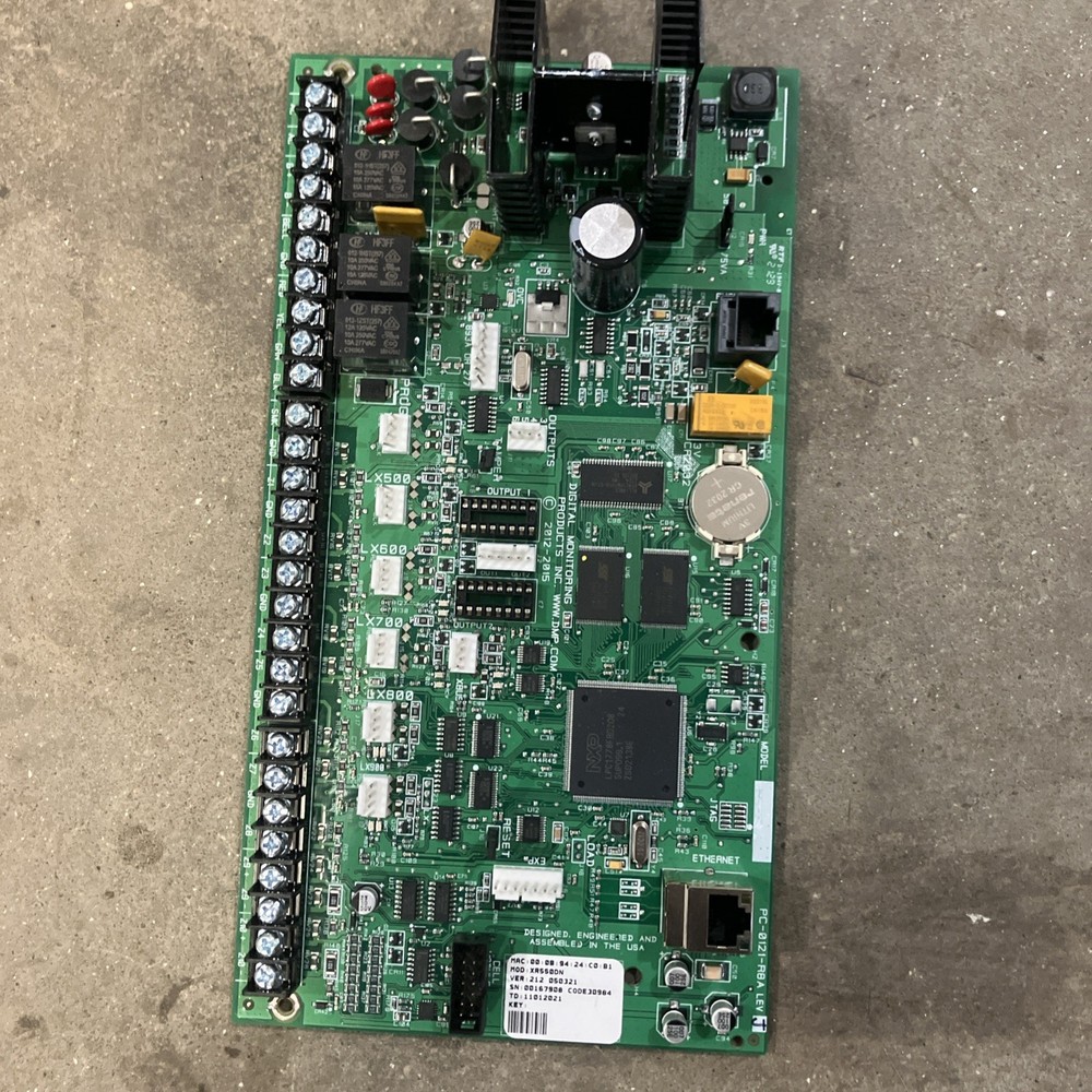 DMP Fire Command Center Alarm Panel for XR550DN XT50DN VERSION 212 and 221 Used