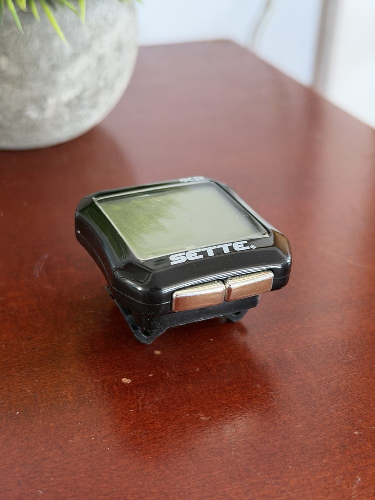 SETTE QUANTUM X2 WIRELESS COMPUTER COMPUTER BICYCLE PEDOMETER