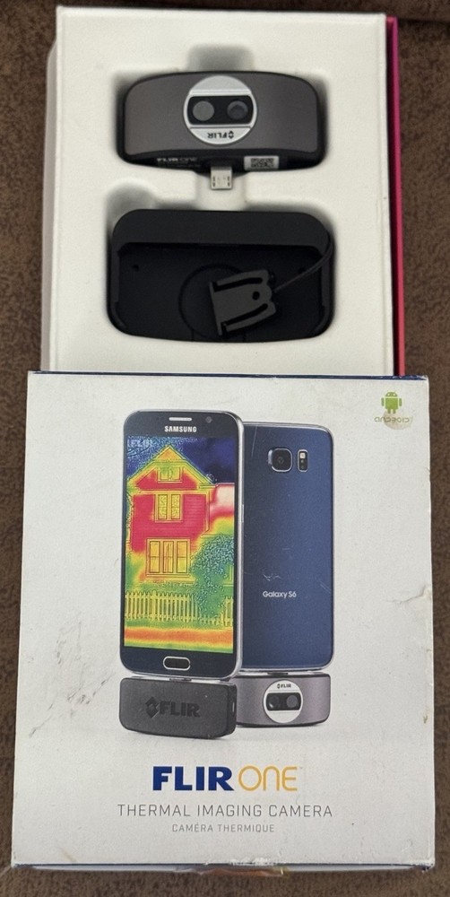 FLIR ONE Thermal Imaging Camera Gen 1 Android Micro USB Complete Tested